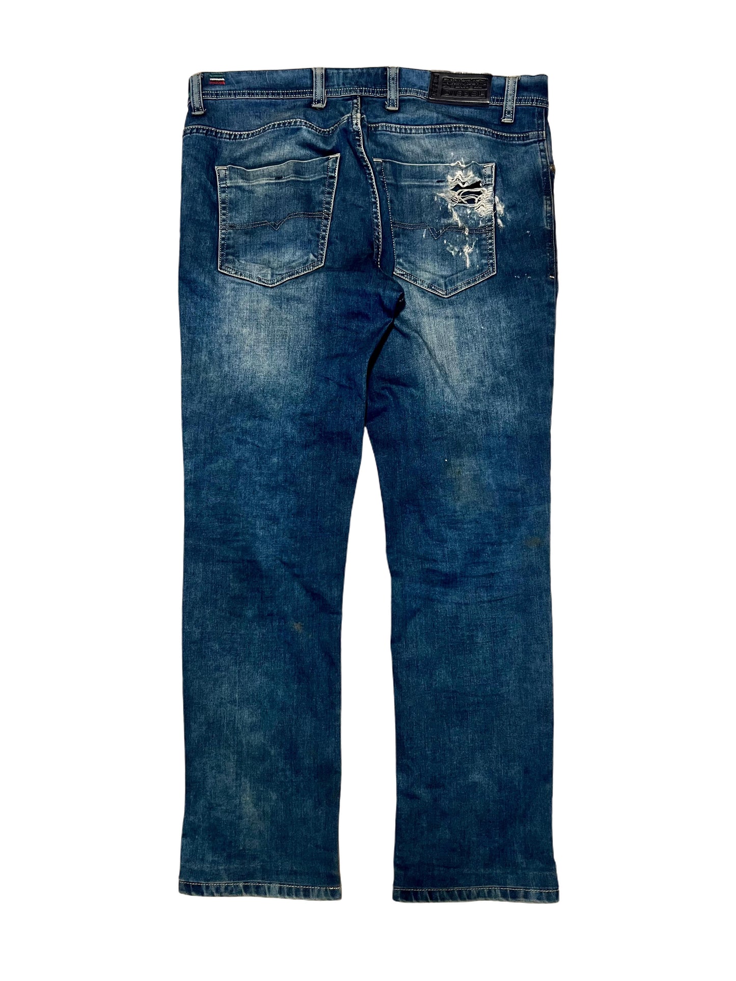 Diesel distressed gallabuxur (36)