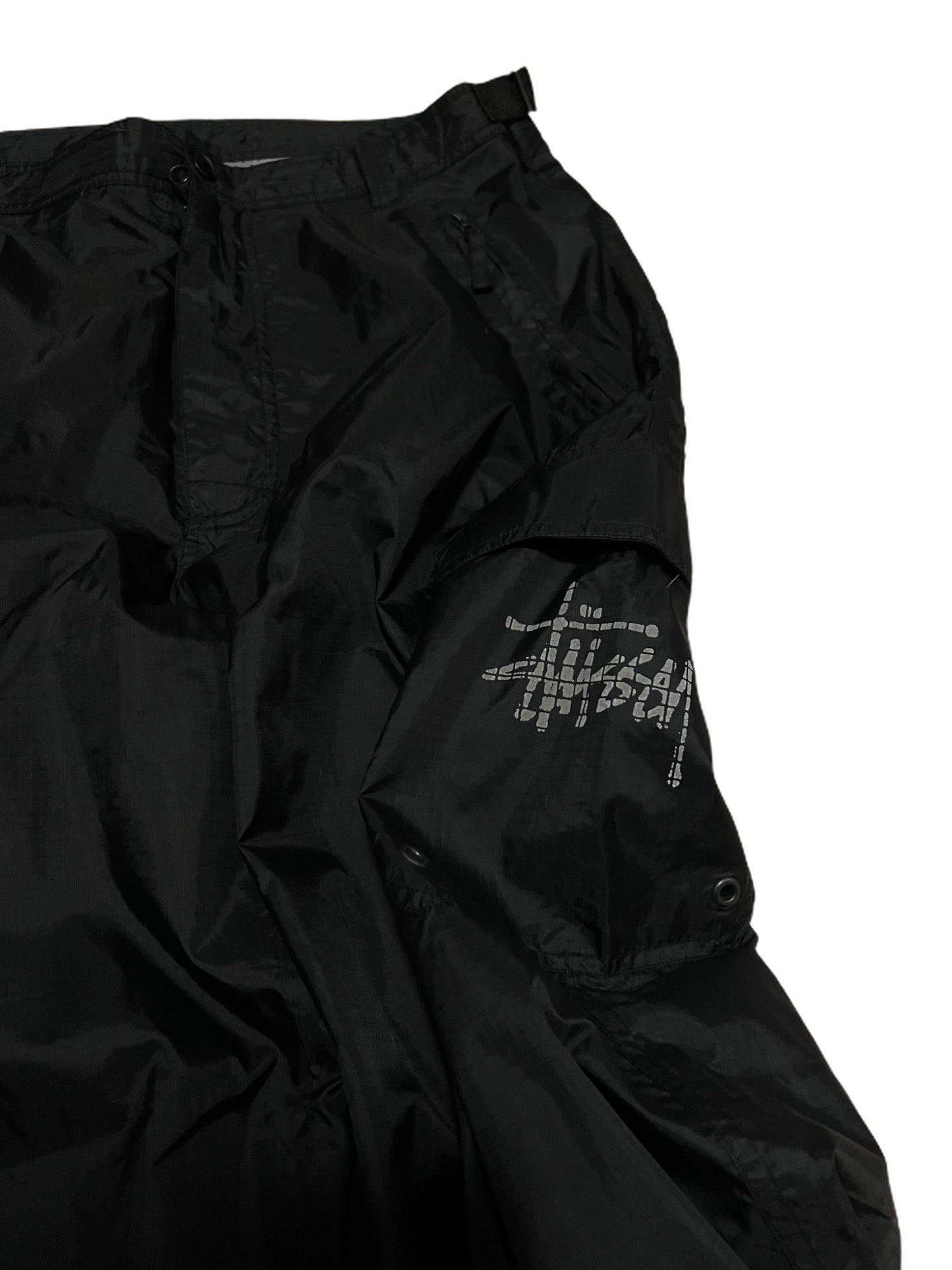 Vintage Stussy Nylon buxur (XL)