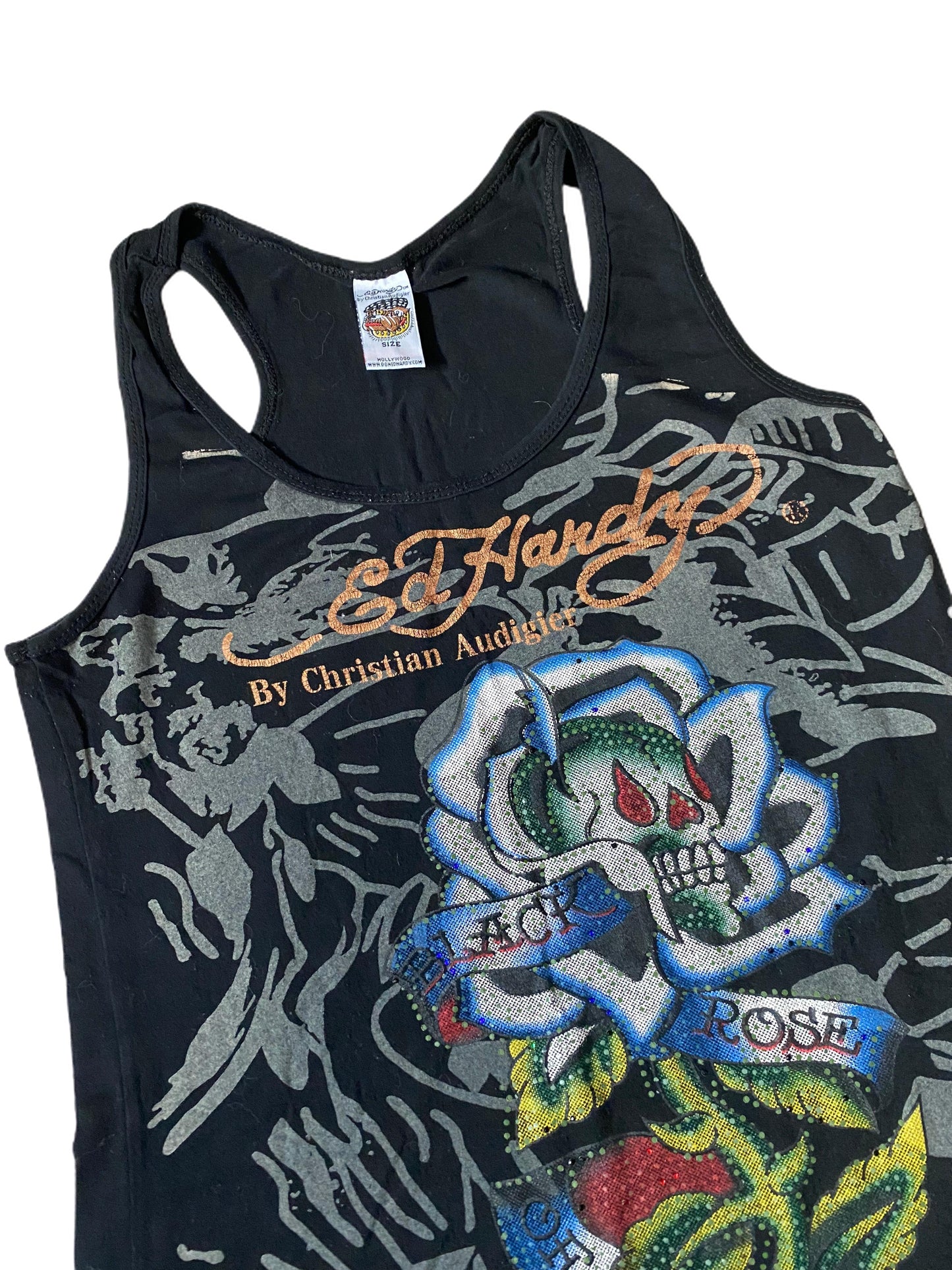 Ed Hardy hlýrakjóll (M)